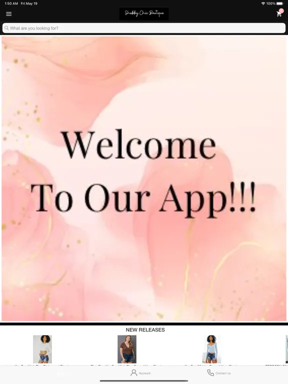 Shabby Chic Boutique iPad  Ekran Görüntüleri