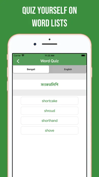 Screenshot di Bengali - English Dictionary