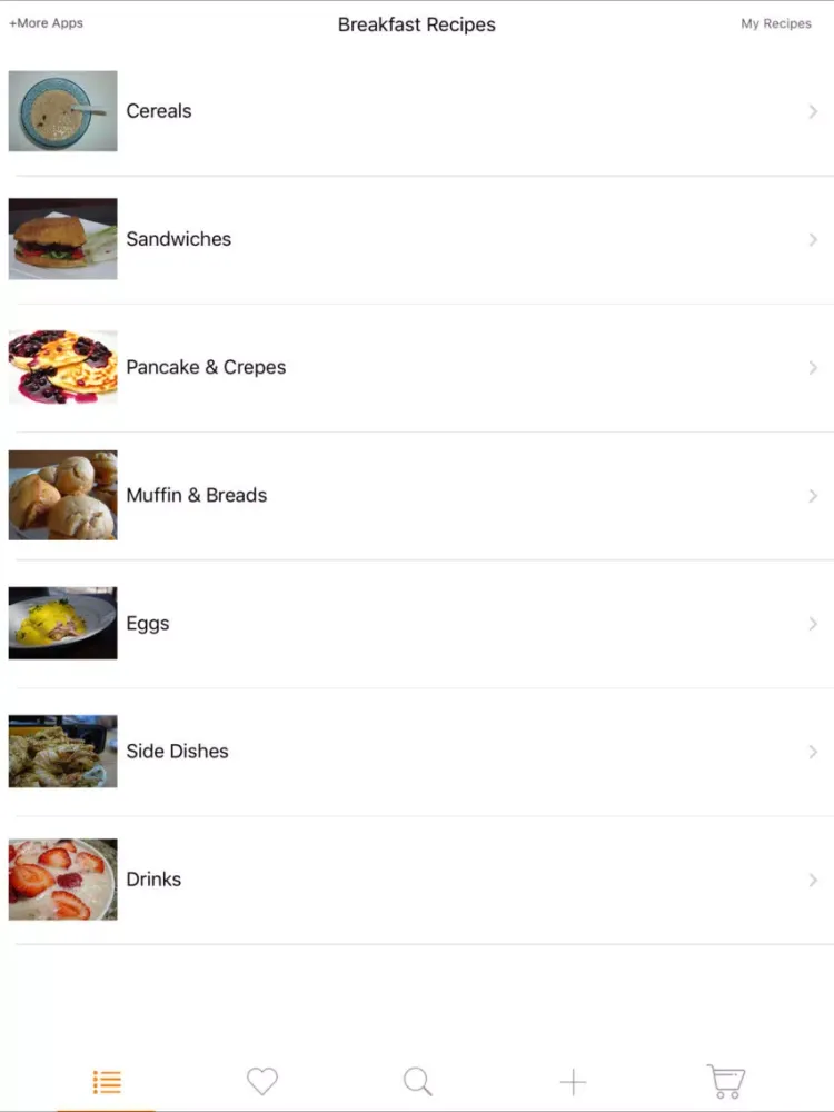 Healthy Breakfast Recipes & Brunch Recipes iPad  स्क्रीनशॉट