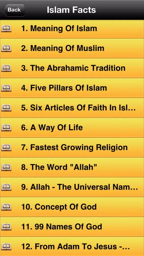 Ảnh chụp màn hình của Islam - 30 Facts