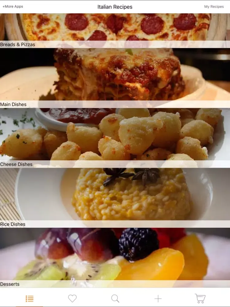 Скриншоты 150 Italian Recipes iPad 