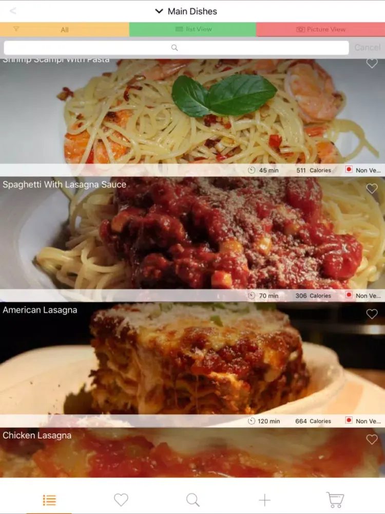 Скриншоты 150 Italian Recipes iPad 