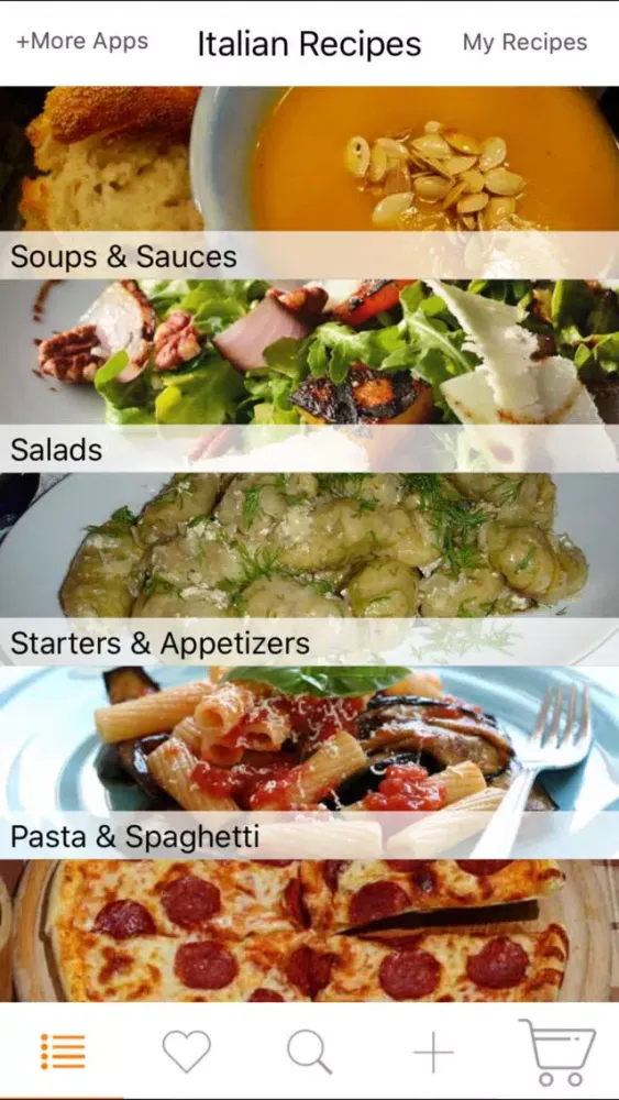 Скриншоты 150 Italian Recipes