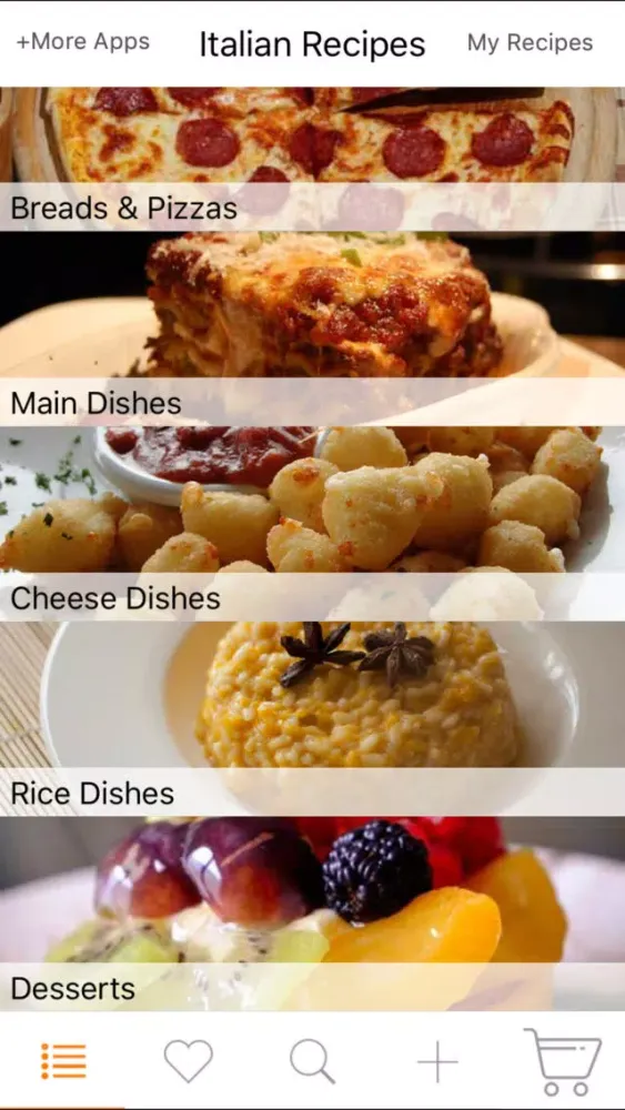 Скриншоты 150 Italian Recipes