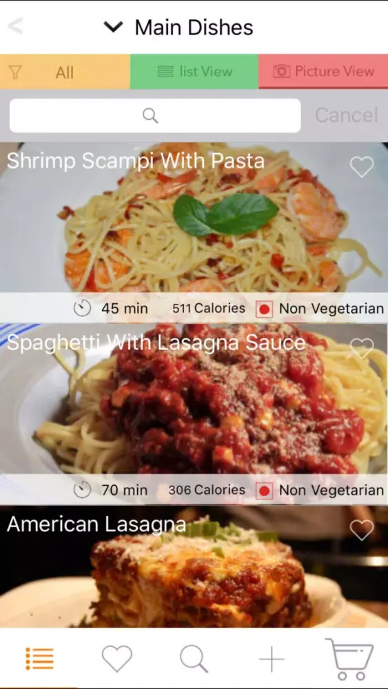 Скриншоты 150 Italian Recipes