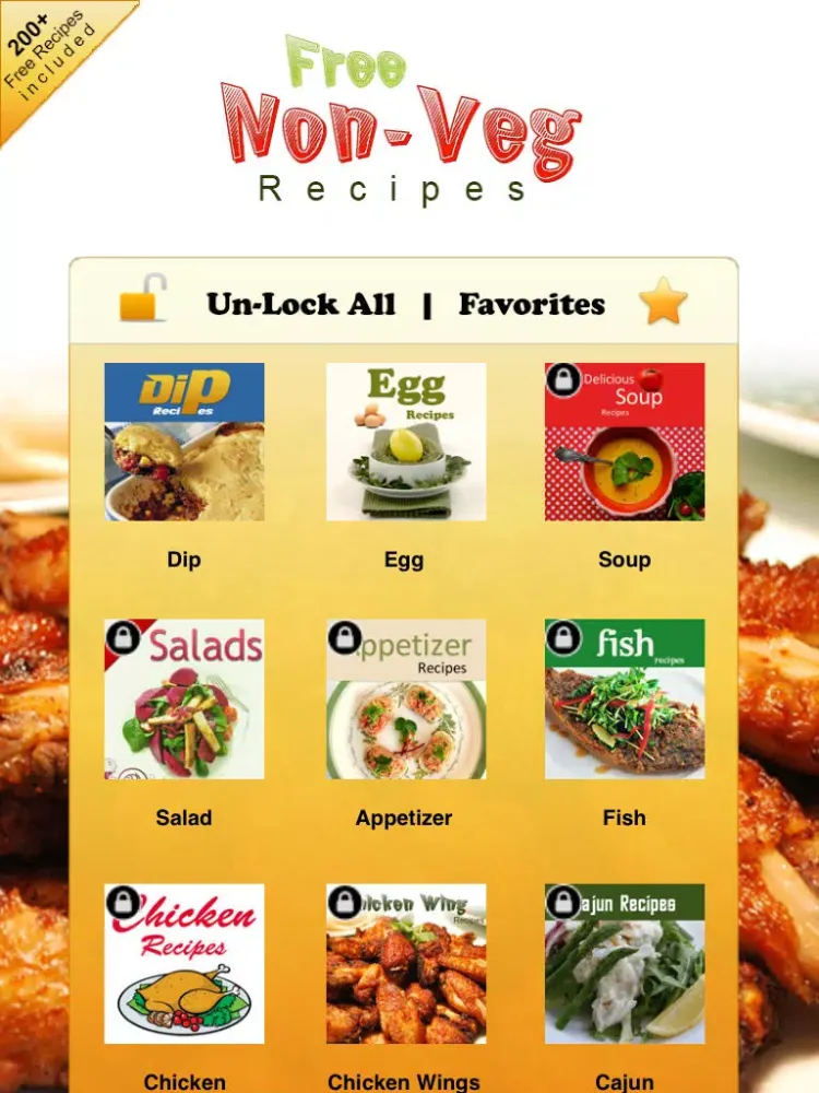 2000 Non-Veg Recipes iPad  স্ক্রিনশট