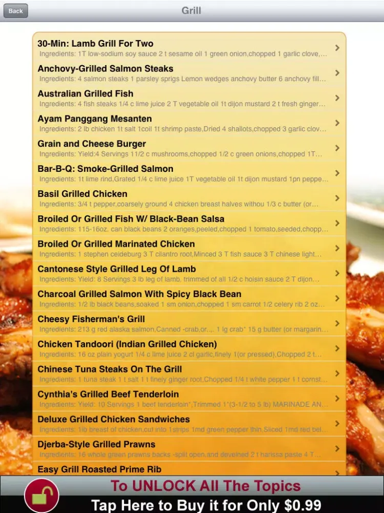 2000 Non-Veg Recipes iPad  স্ক্রিনশট
