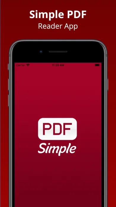 Скриншоты Simple PDF Reader App