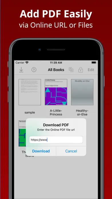 Скриншоты Simple PDF Reader App