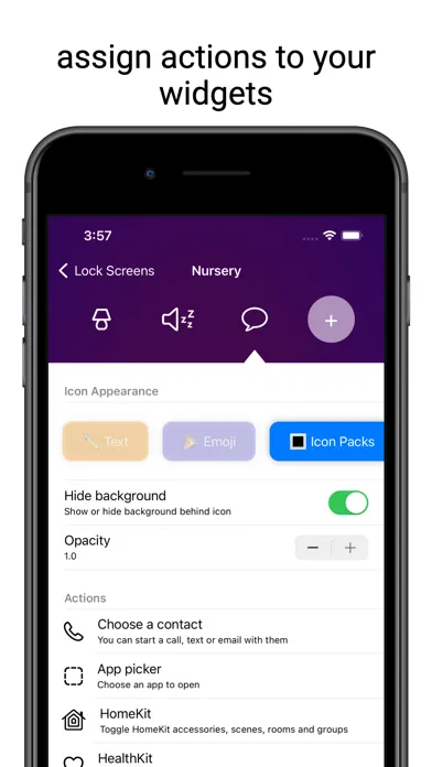 Capturas de tela do Top Four - Lock Screen Widgets