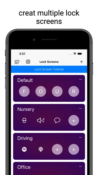 Capturas de tela do Top Four - Lock Screen Widgets