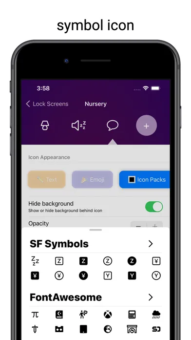 Capturas de tela do Top Four - Lock Screen Widgets