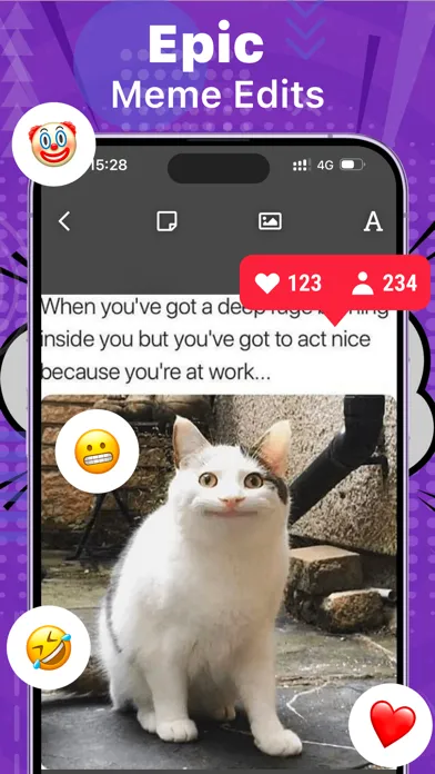 Zrzuty ekranu Meme Maker - Generator