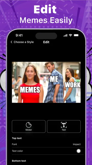 Zrzuty ekranu Meme Maker - Generator