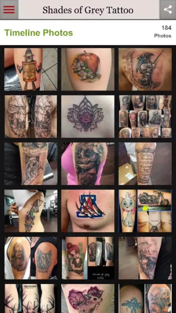 Скриншоты Shades of Grey Tattoo