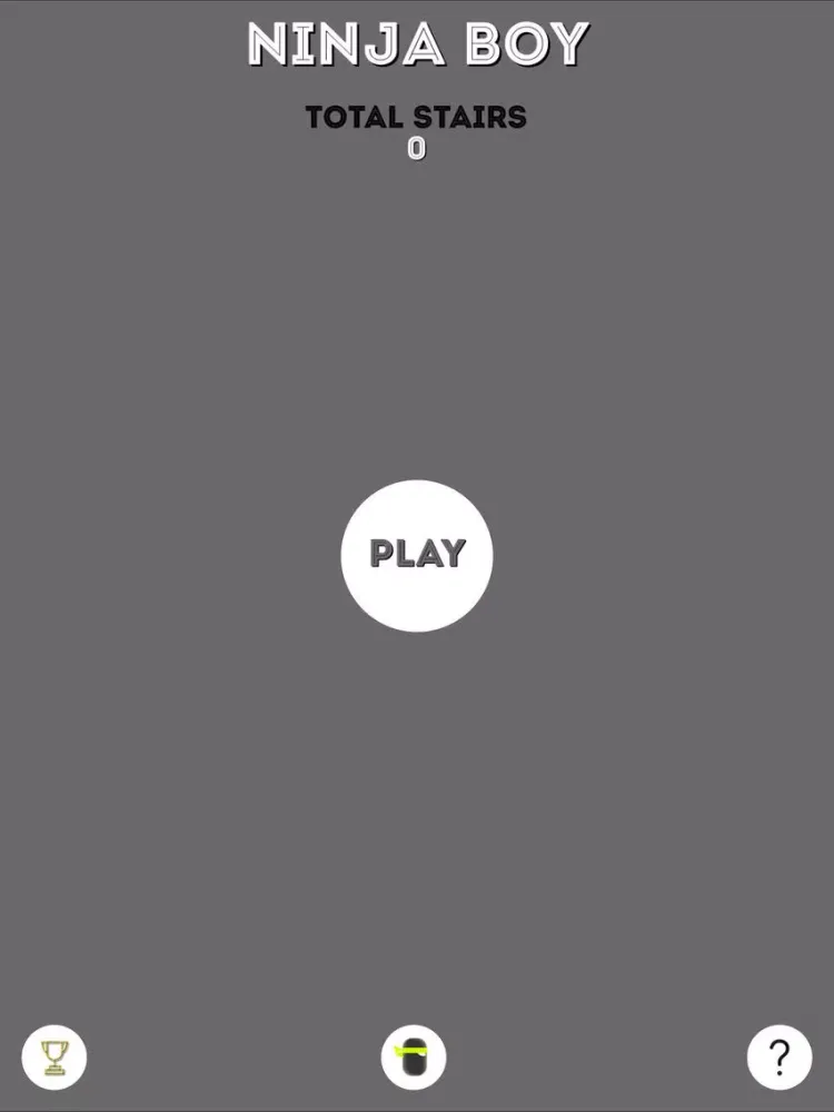 Ninja Boy Leap Black iPad 应用截图