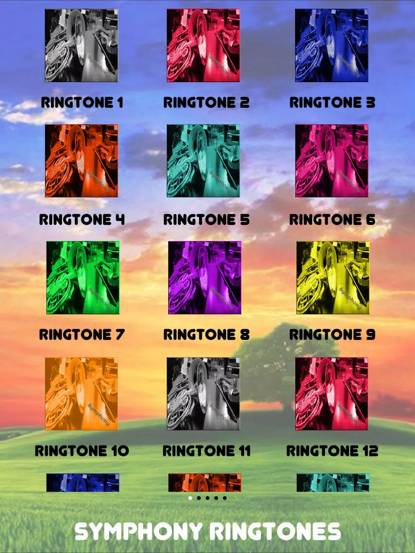 تصاویر Symphony Sound Ringtones iPad 