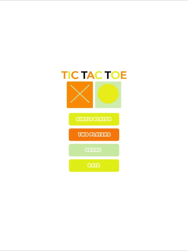 Summer Tick Tack Toe iPad  스크린샷