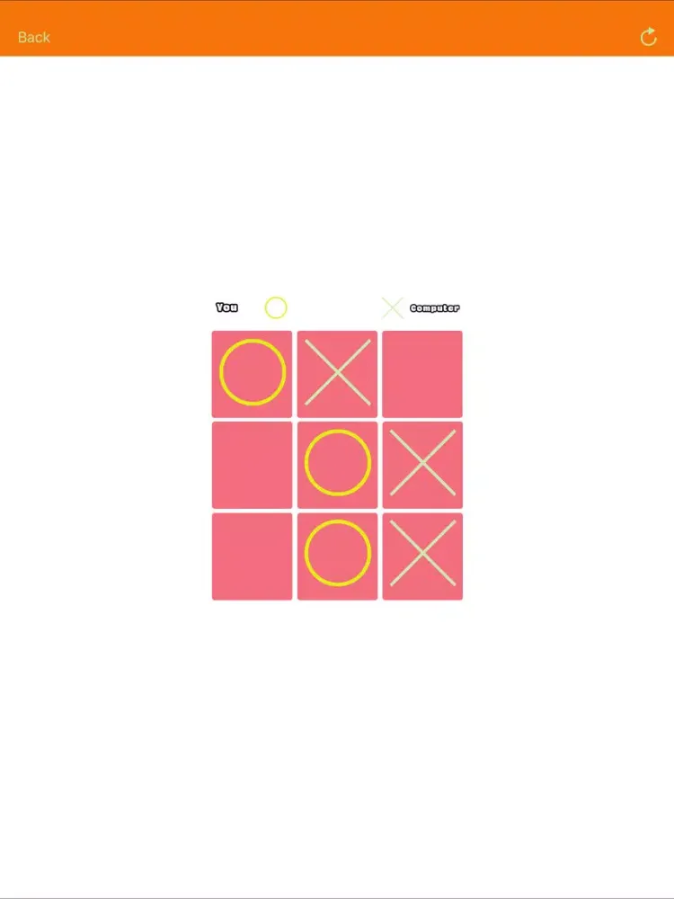 Summer Tick Tack Toe iPad  스크린샷