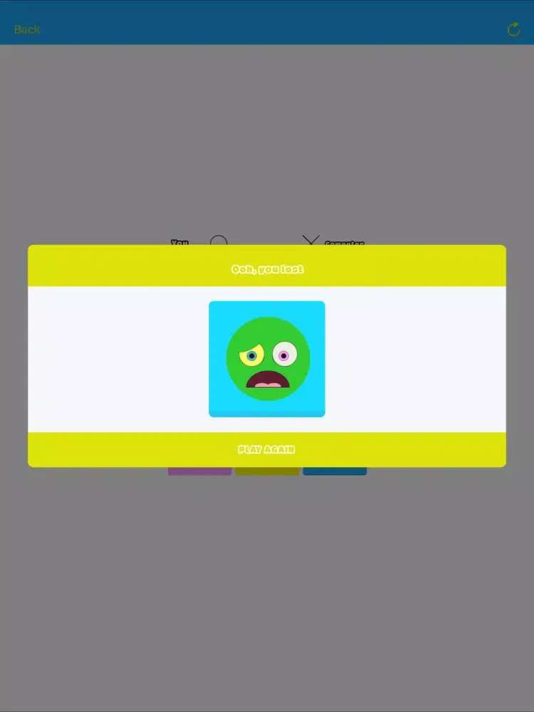 Baby Tick Tack Toe iPad  Screenshots
