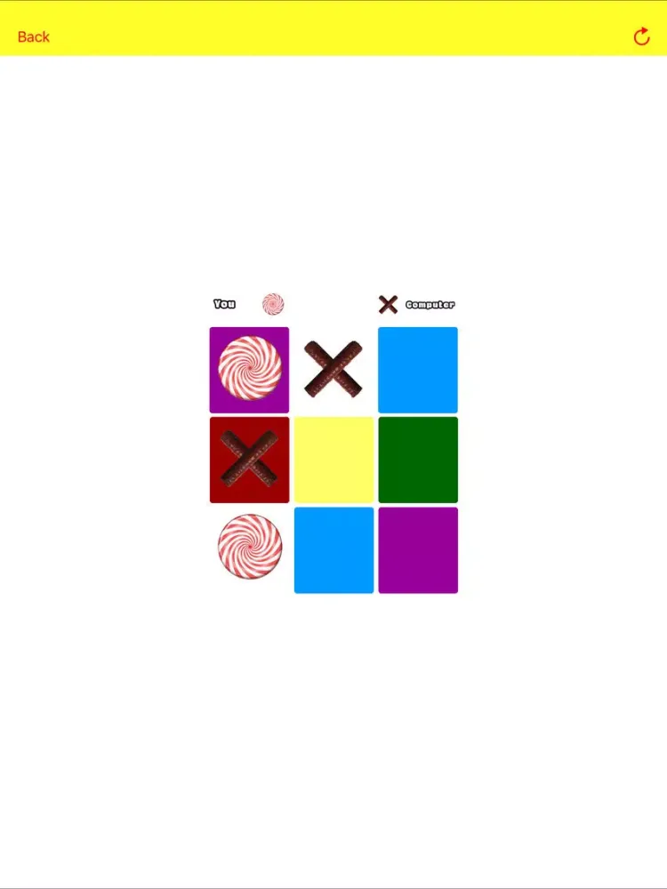 Screenshot di Candy Tick Tack Toe iPad 