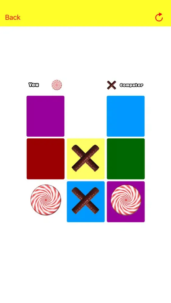 Screenshot di Candy Tick Tack Toe