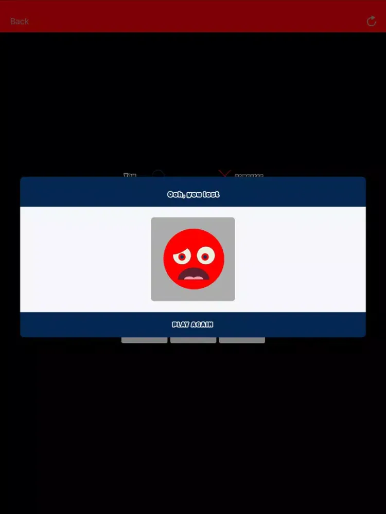 Zrzuty ekranu July 4th Tick Tack Toe iPad 