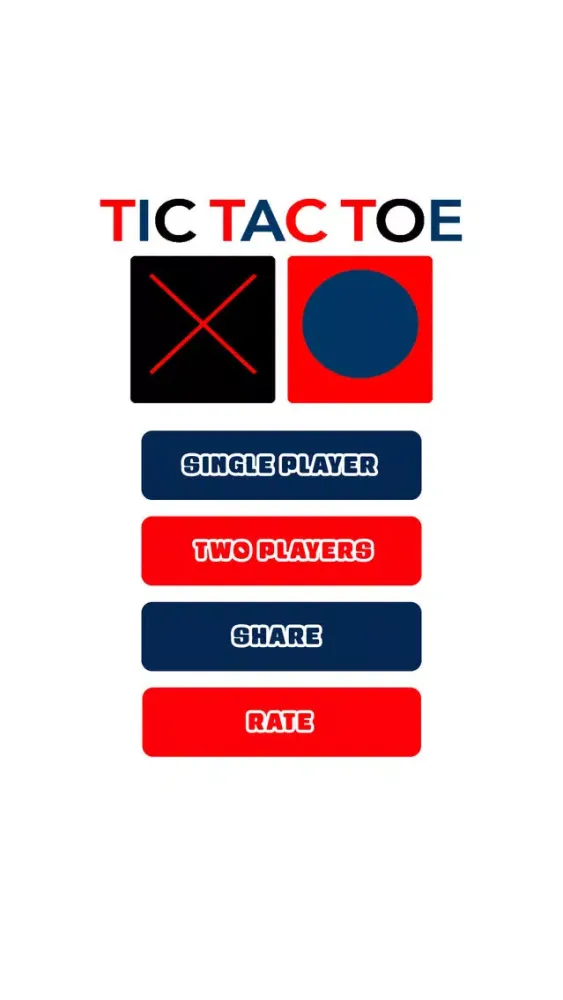 Zrzuty ekranu July 4th Tick Tack Toe