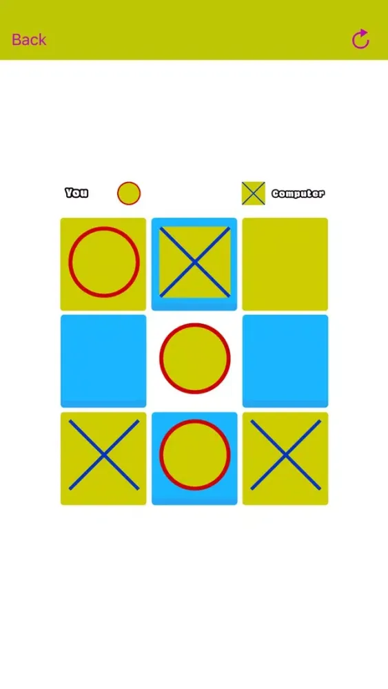ภาพหน้าจอของ Relationship Tick Tack Toe