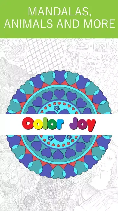 Zrzuty ekranu Mandala Coloring Book!