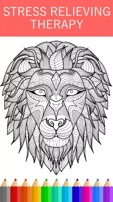 Zrzuty ekranu Mandala Coloring Book!