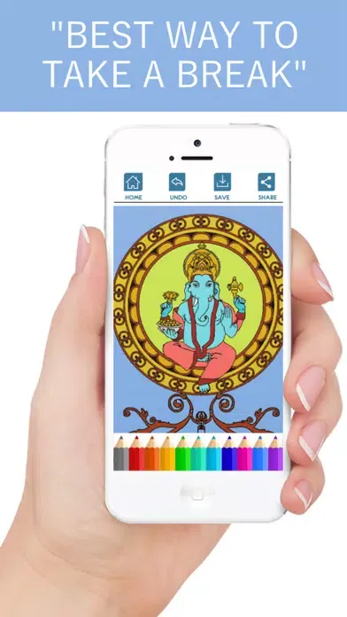 Zrzuty ekranu Mandala Coloring Book!