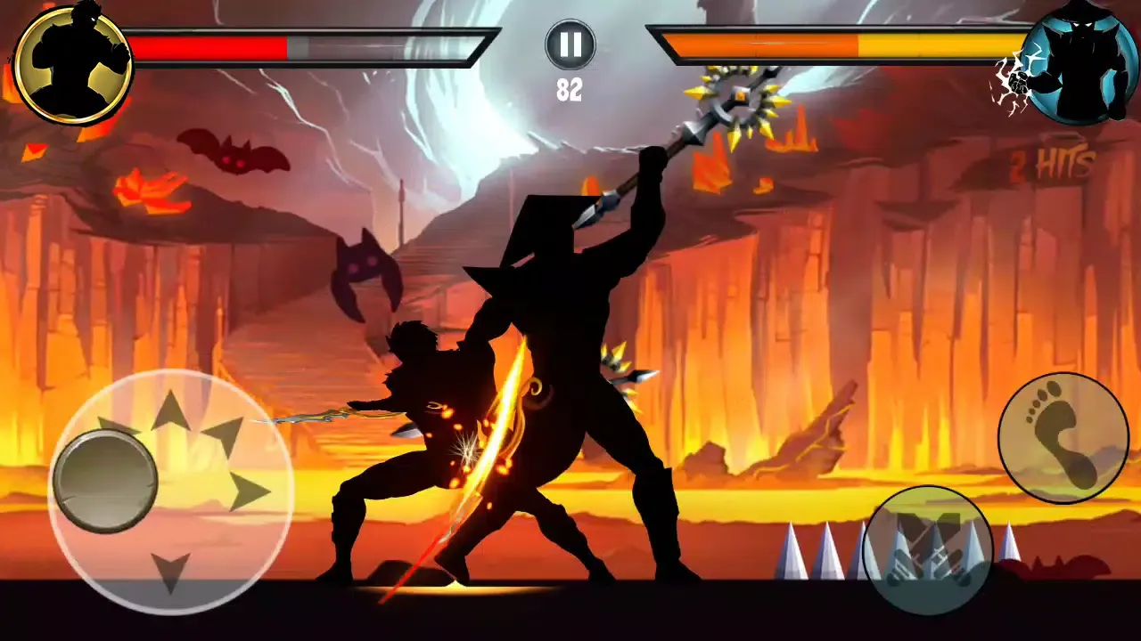 Tangkapan skrin Shadow Combat Fight