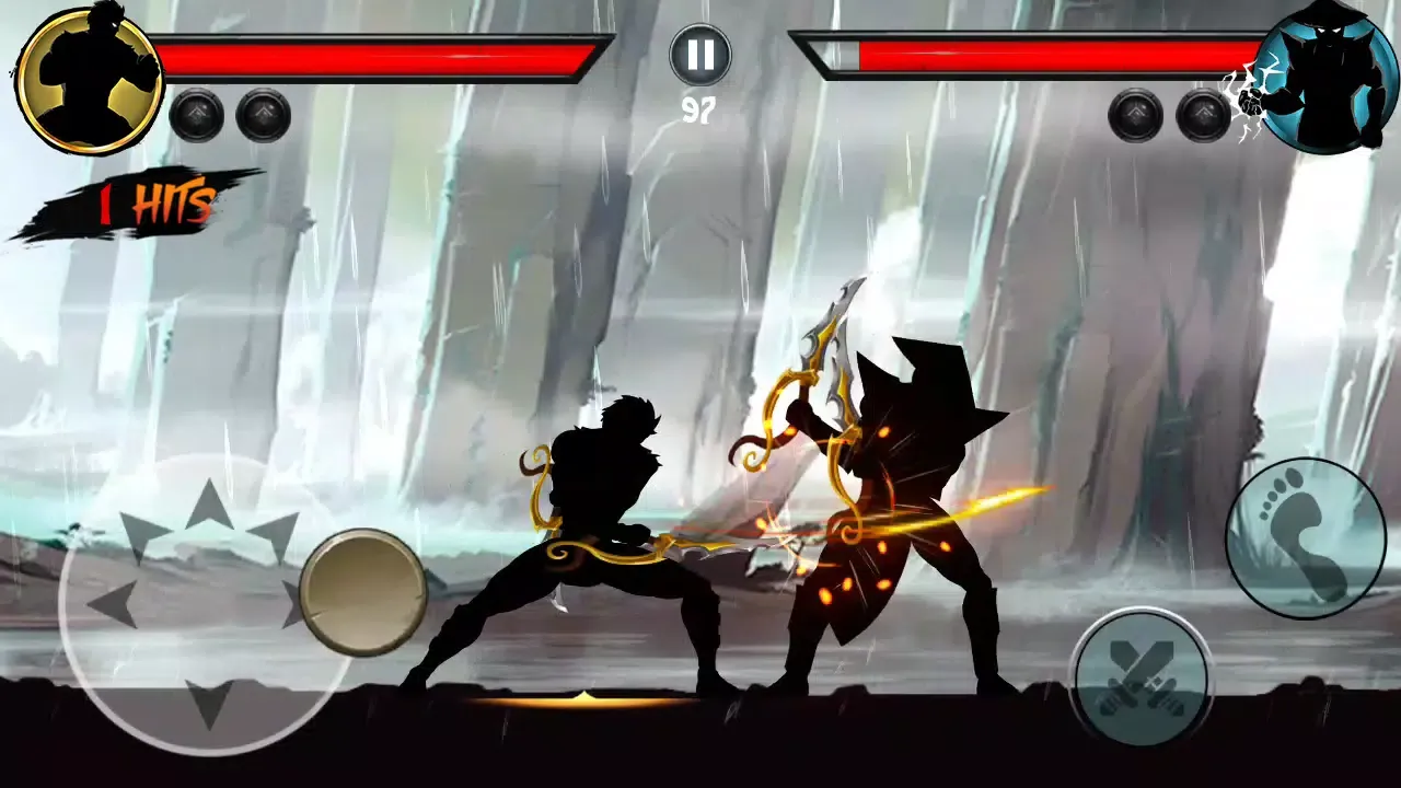 Tangkapan skrin Shadow Combat Fight