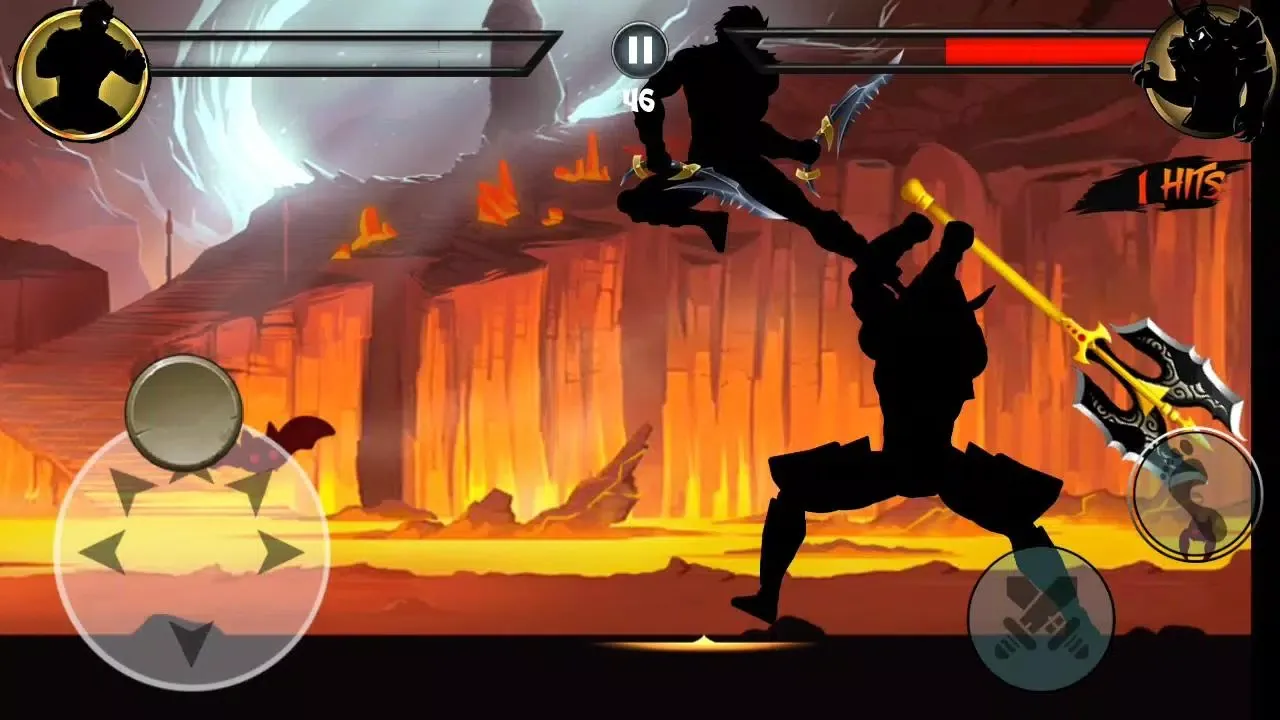 Tangkapan skrin Shadow Combat Fight