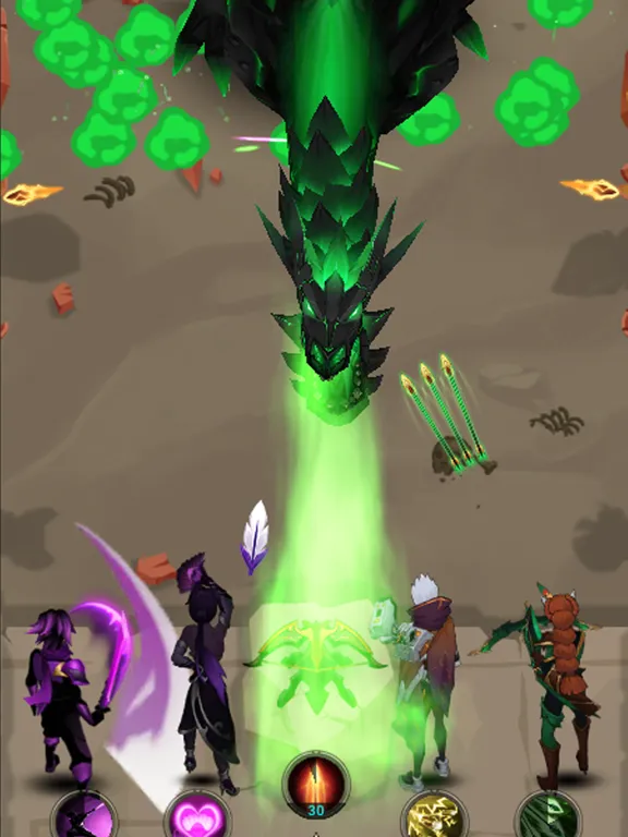 Shadow Hero: TD Offline Games iPad  Screenshots