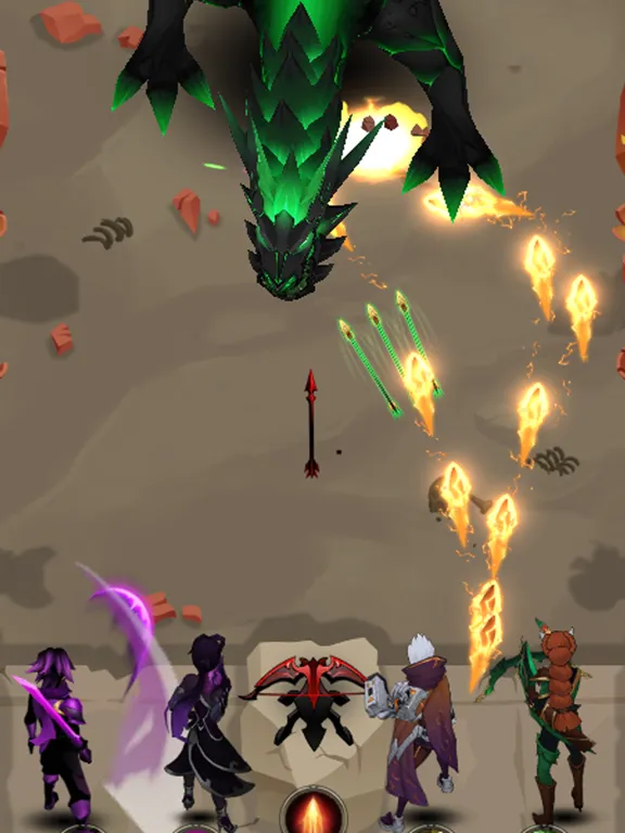 Shadow Hero: TD Offline Games iPad  Screenshots