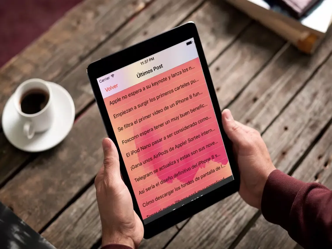 Lector de Feeds iPad  Screenshots