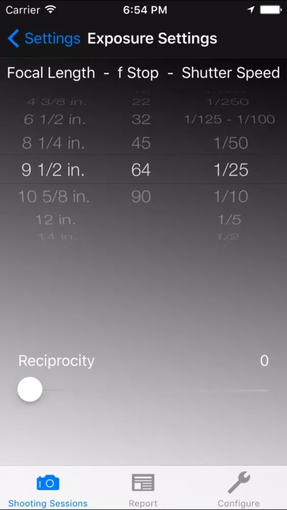 Скриншоты Zone System Companion