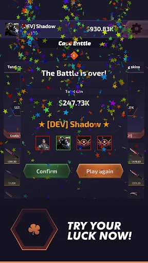 Capturas de tela do Case Battle: Skins Simulator