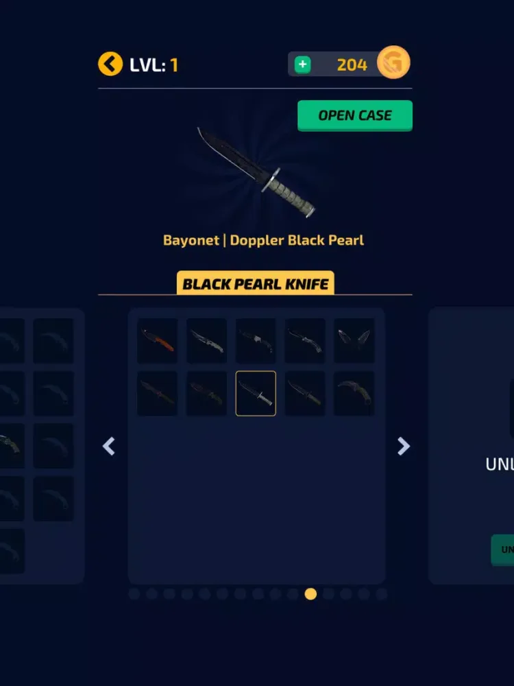 Capturas de pantalla de Gaben Knife iPad 