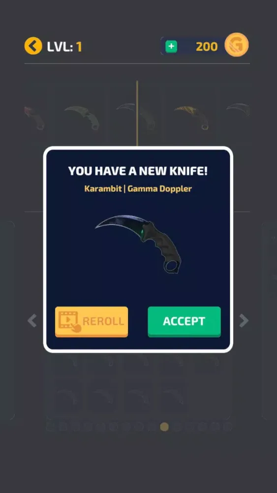 Capturas de pantalla de Gaben Knife