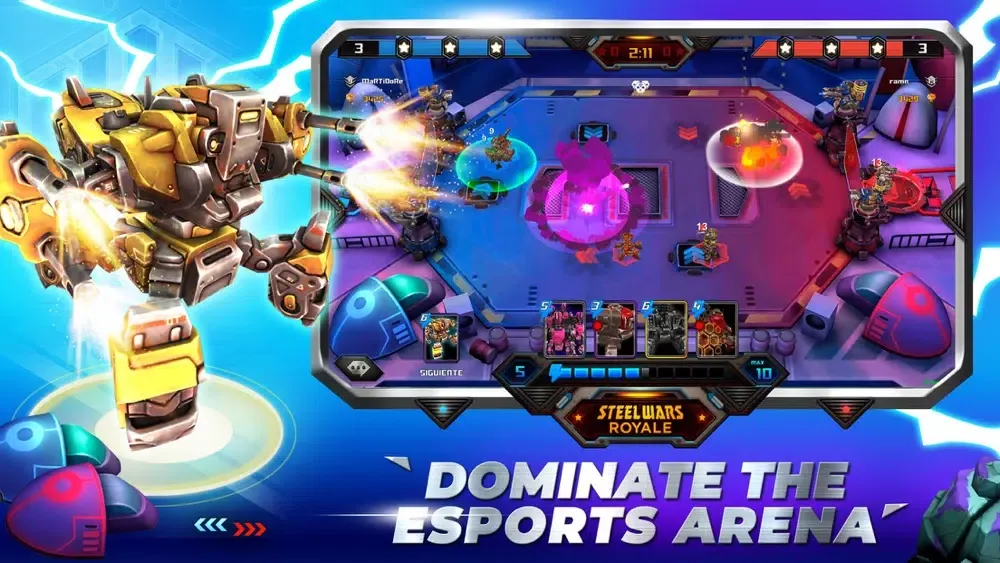 Скриншоты Steel Wars Royale