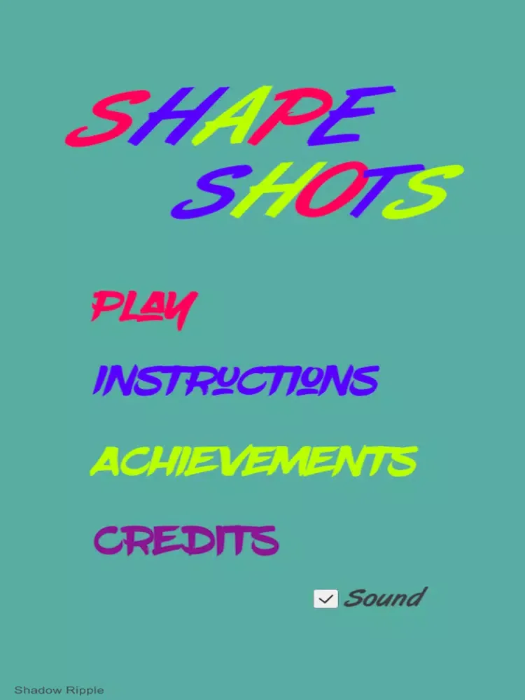 Shape Shots iPad  Ekran Görüntüleri