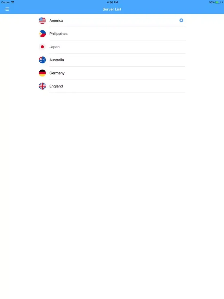 Shadow X Pro iPad 应用截图