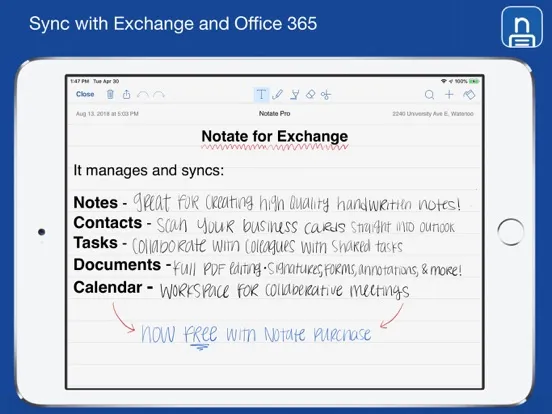 Notate for MobileIron iPad  سکرین شاٹس