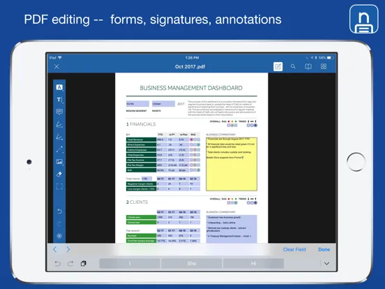 Notate for MobileIron iPad  سکرین شاٹس