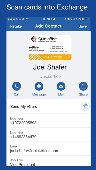 Notate for MobileIron سکرین شاٹس