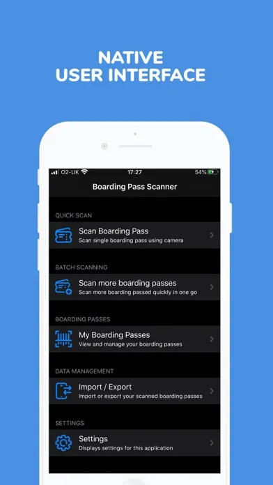 Scan Boarding Pass应用截图