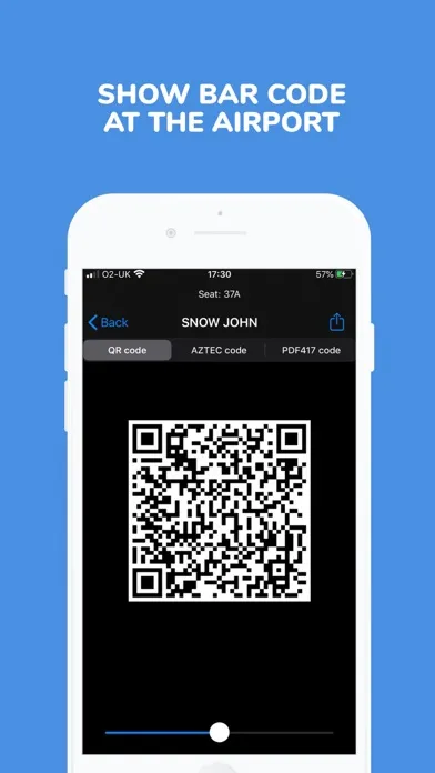Scan Boarding Pass应用截图